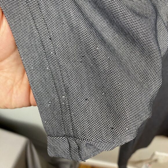 Travis Mathew Mens Extra Large XL Gray Cotton Blend Golf Polo Color block Active - Picture 6 of 10